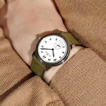Nubuck Calf Leather Strap