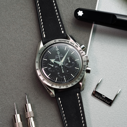 Nubuck Calf Leather Strap