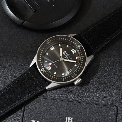 Suede Calf Leather Strap