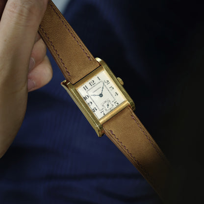 Nubuck Calf Leather Strap