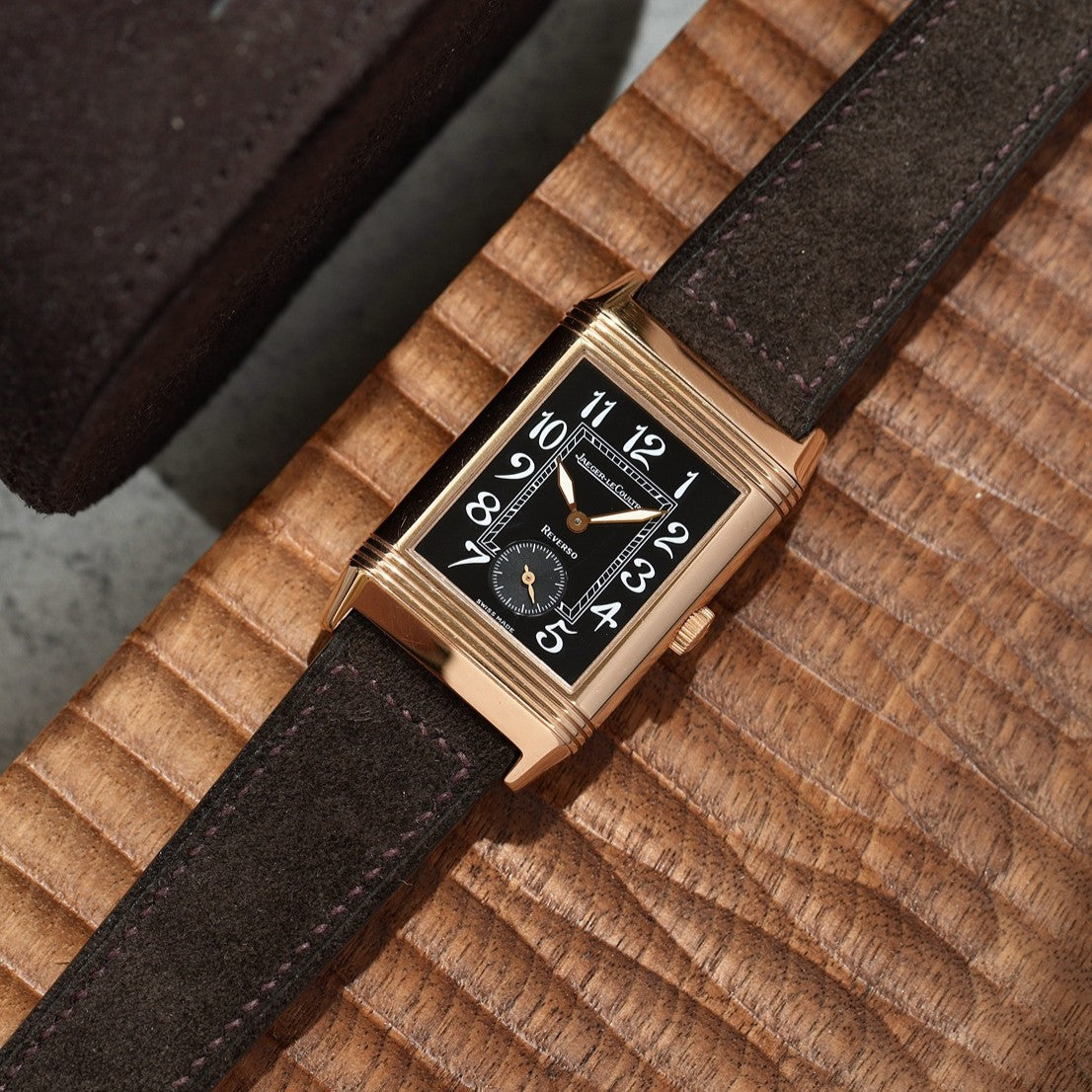 Suede Calf Leather Strap