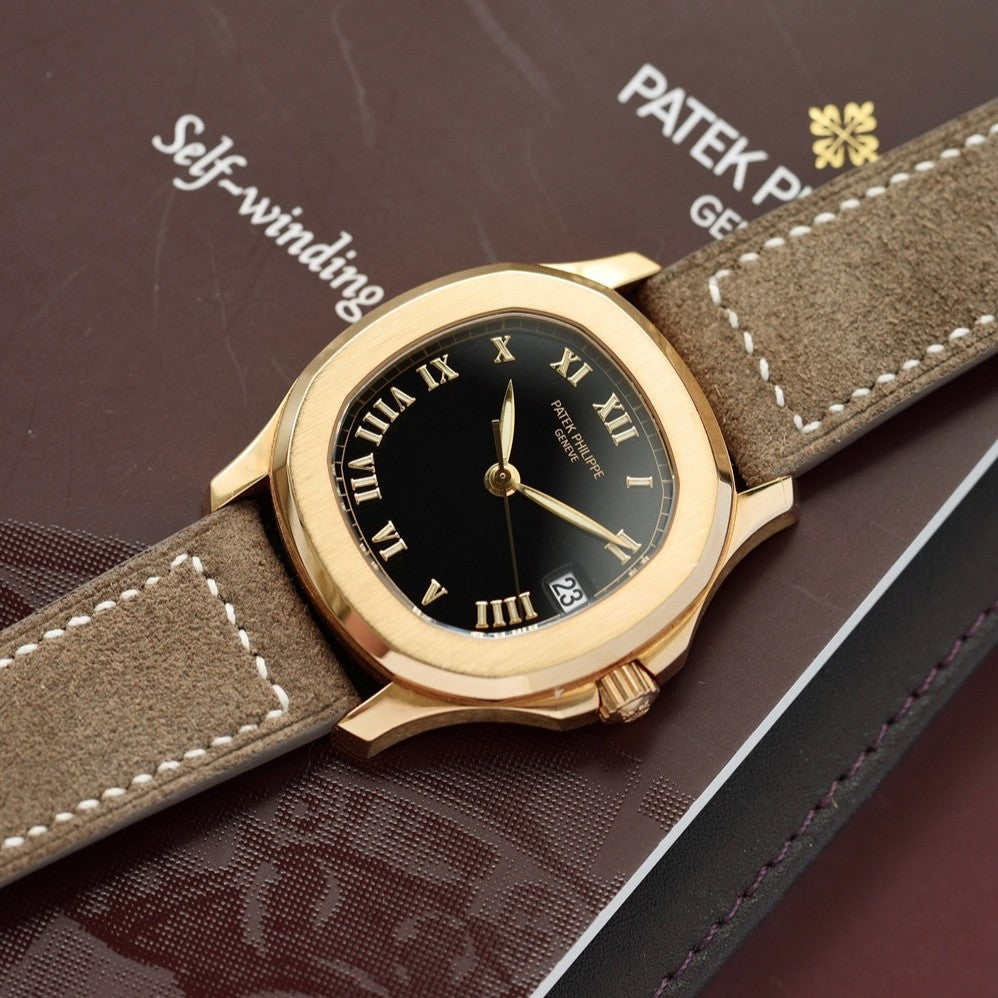 Suede Calf Leather Strap