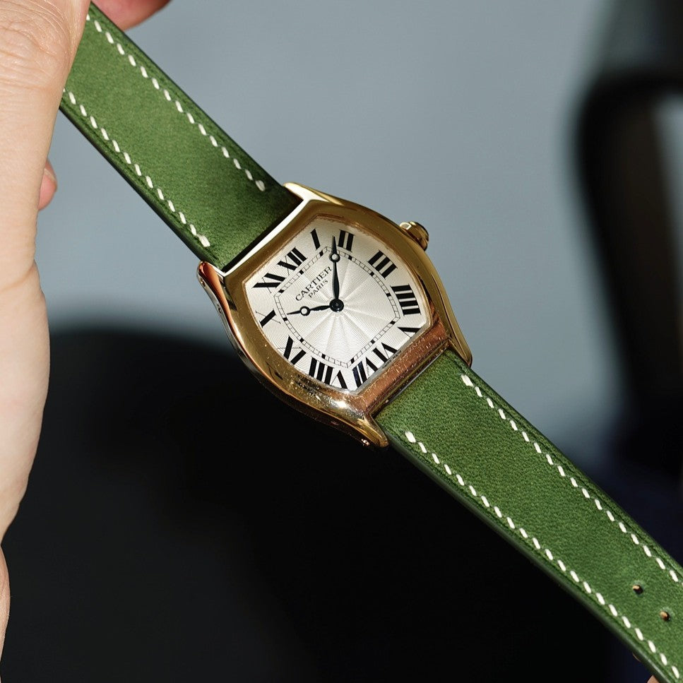 Nubuck Calf Leather Strap