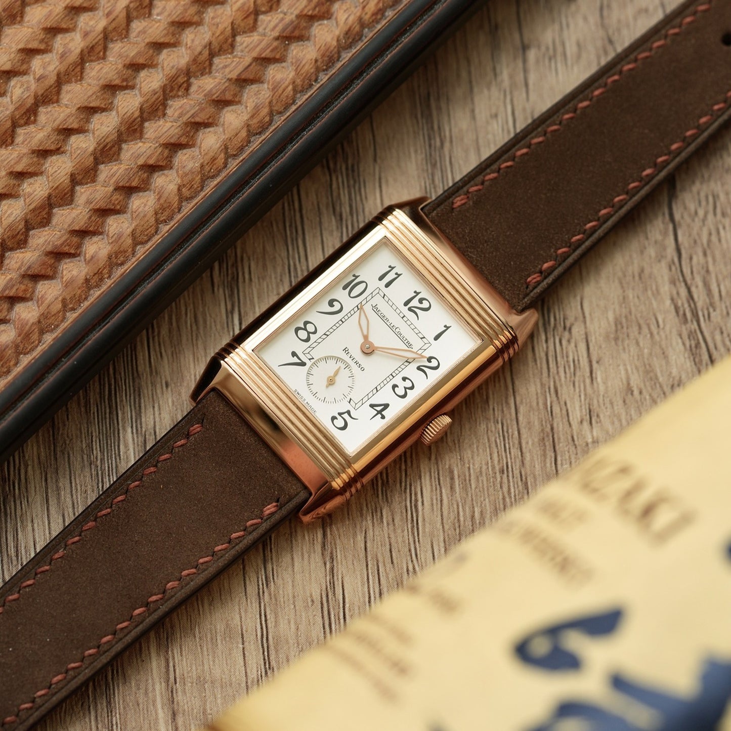 Nubuck Calf Leather Strap