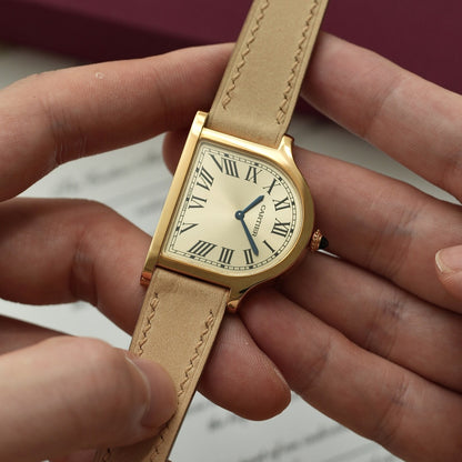 Nubuck Calf Leather Strap